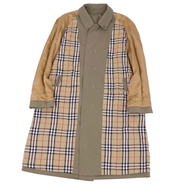 BURBERRY(バーバリー)のバーバリー コート 英国製 ステンカラー バルマカーン メンズ コットン メンズのジャケット/アウター(ステンカラーコート)の商品写真