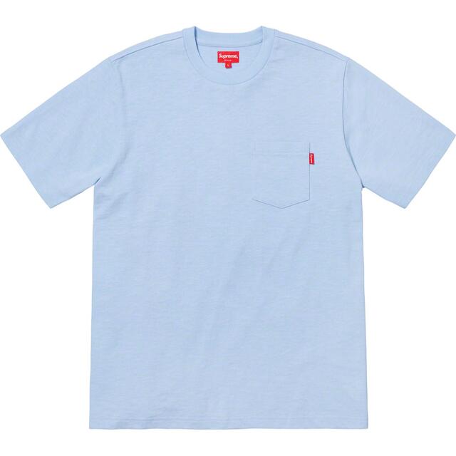 未開封 XL Supreme S/S Pocket Tee Pale Blue | eloit.com