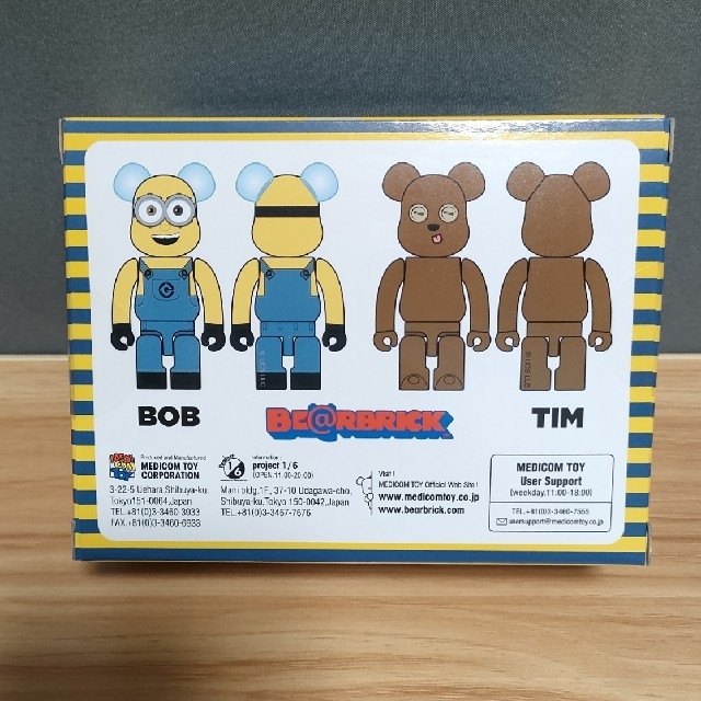 ベアブリック ミニオン BE@RBRICK BOB & TIM ベアブリック ミニオン BE@RBRICK BOB & TIM