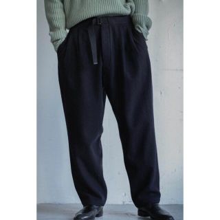 コモリ(COMOLI)のCOMOLI L'ECHOPPE 別注 Wool Napping pants(スラックス)