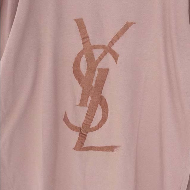 Saint Laurent(サンローラン)のイヴサンローラン Tシャツ カットソー ロングスリーブ カサンドラロゴ コットン メンズのトップス(Tシャツ/カットソー(七分/長袖))の商品写真