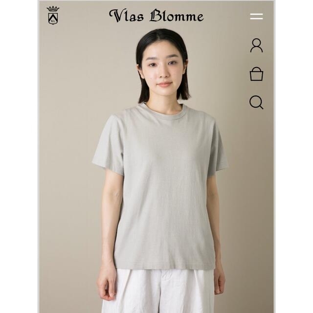 & 12 Linen（天竺）半袖Tシャツ -standard-Ladies'  レディースのトップス(Tシャツ(半袖/袖なし))の商品写真