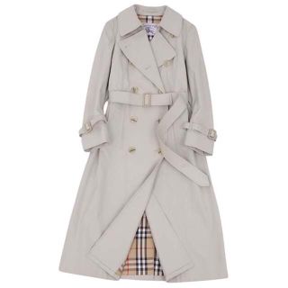 バーバリー(BURBERRY)のバーバリー コート トレンチコート レディース コットン 裏チェック アウター(ブルゾン)