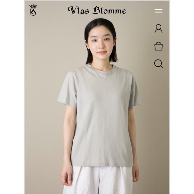 & 12 Linen（天竺）半袖Tシャツ -standard-Ladies'