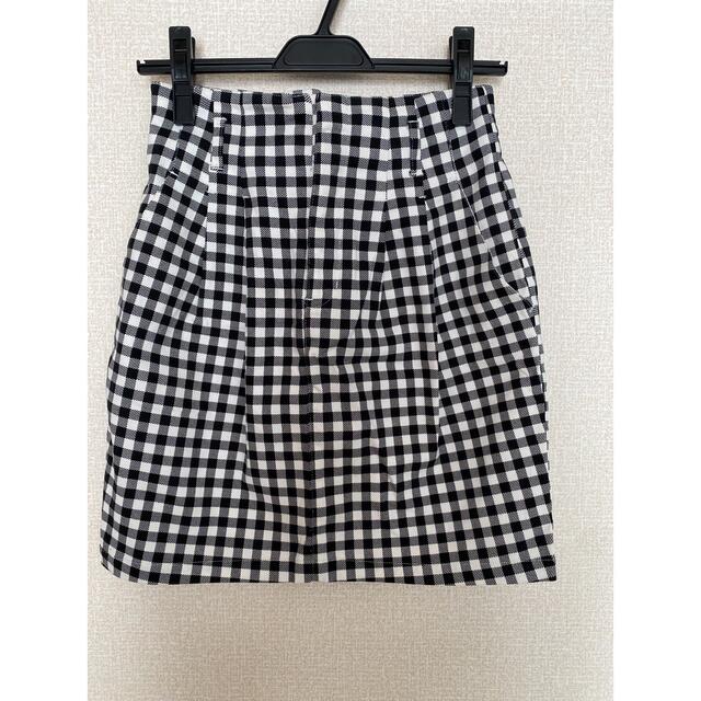 GU(ジーユー)のギンガムチェック　スカート　Mサイズ レディースのスカート(ミニスカート)の商品写真