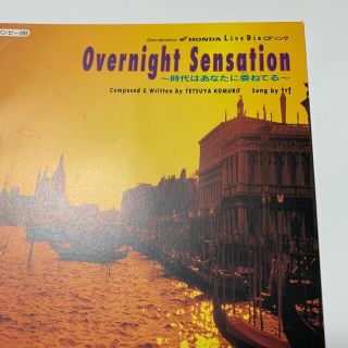 overnight sensation オーバーナイトセンセーション(ポピュラー)