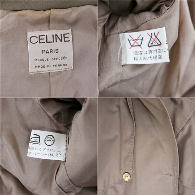 CELINE - セリーヌ コート トレンチコート レディース コットン CELINE - セリーヌ コート トレンチコート レディース コットン