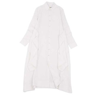 Jil Sander - ジルサンダー シャツ ワンピース リネン100% オーバー