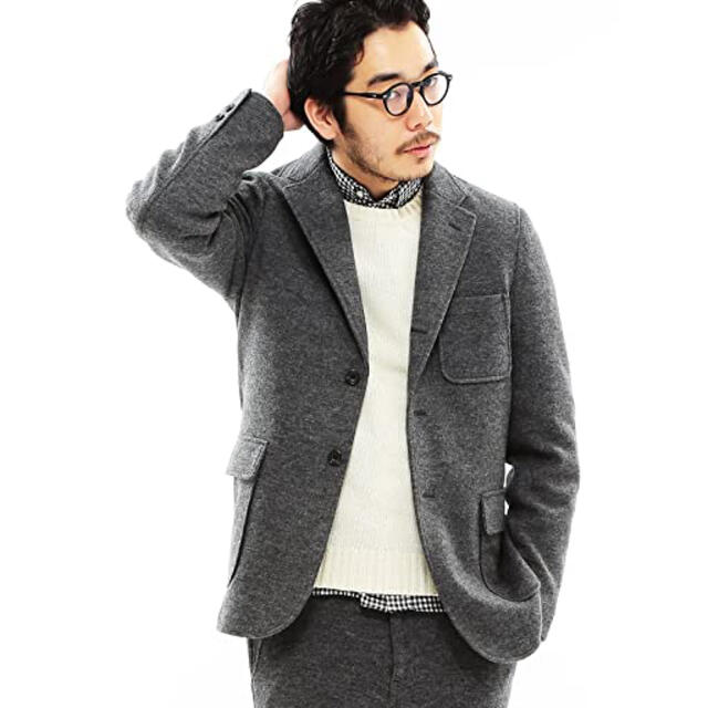 BEAMS PLUS ビームスプラス ウール フランネル テーラードジャケット