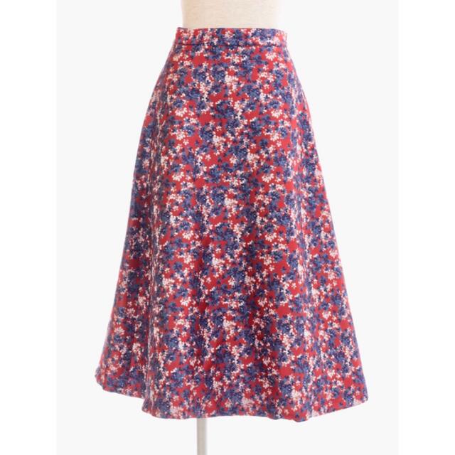OBLI(オブリ)のオブリ obli  フラワージャガードスカート レディースのスカート(ロングスカート)の商品写真
