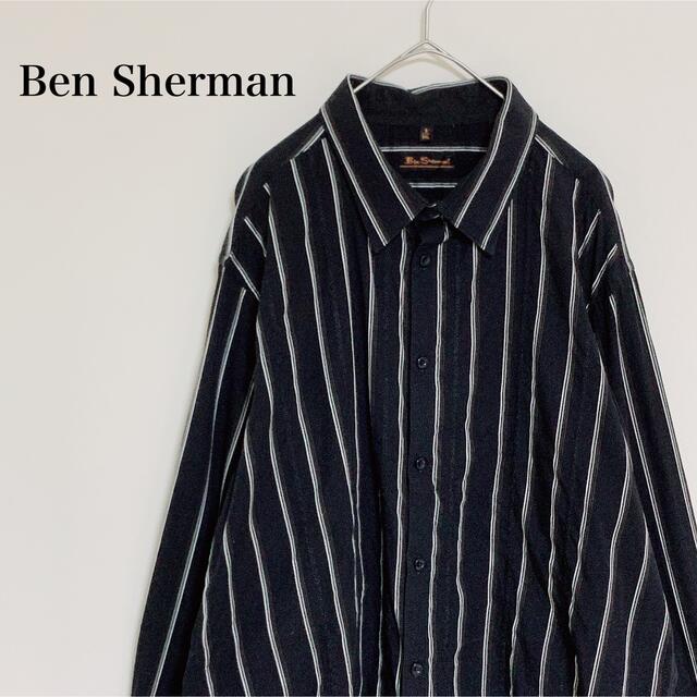 Ben Sherman stripe L/S shirt XXL