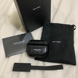 サンローラン(Saint Laurent)の【新品】サンローラン　クロコ型押しAirpods PRO ケース(その他)