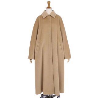 マックスマーラ(Max Mara)のマックスマーラ コート 白タグ ロングコート ウール カシミヤ アウター(ブルゾン)