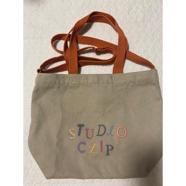 STUDIO CLIP(スタディオクリップ)のstudio CLIP RECOVERロゴ2WAYバッグ レディースのバッグ(トートバッグ)の商品写真