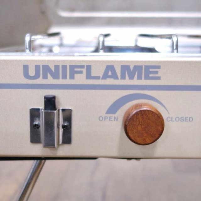 UNIFLAME(ユニフレーム)のユニフレーム ツインバーナー US-1800 ツーバーナー カセットボンベ スポーツ/アウトドアのアウトドア(ストーブ/コンロ)の商品写真