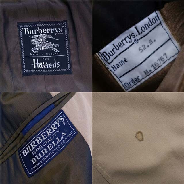 BURBERRY(バーバリー)のバーバリー コート ステンカラーコート バルマカーンコート メンズ メンズのジャケット/アウター(ステンカラーコート)の商品写真