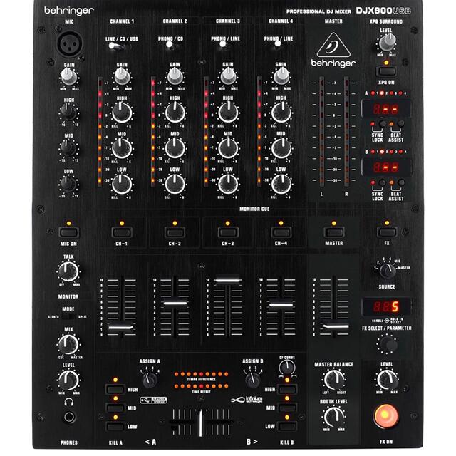 BEHRINGER DJX900USB 楽器のDJ機器(DJミキサー)の商品写真