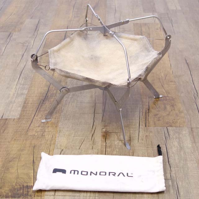 MONORAL - モノラル ワイヤーフレーム 焚火台 五徳 MONORAL - モノラル ワイヤーフレーム 焚火台 五徳