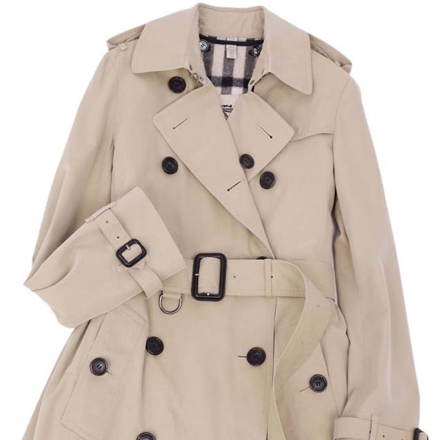 BURBERRY(バーバリー)のバーバリー コート トレンチコート レディース ライナー付き コットン アウター レディースのジャケット/アウター(ブルゾン)の商品写真