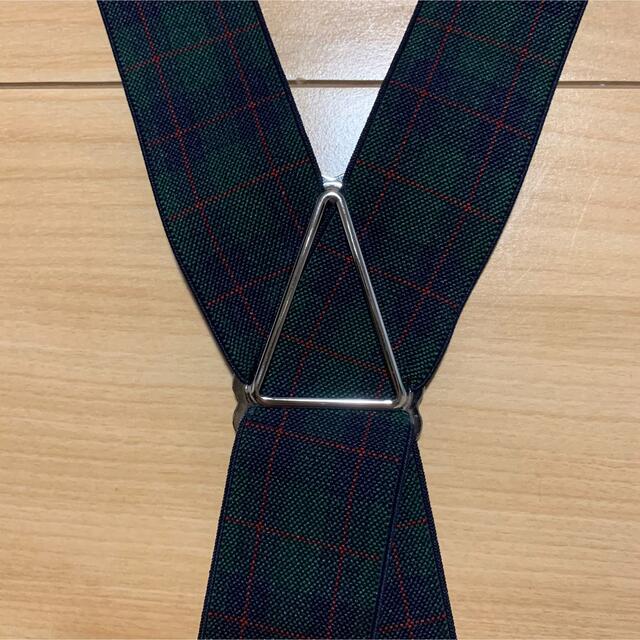 【古着】plaid suspender  メンズのファッション小物(サスペンダー)の商品写真