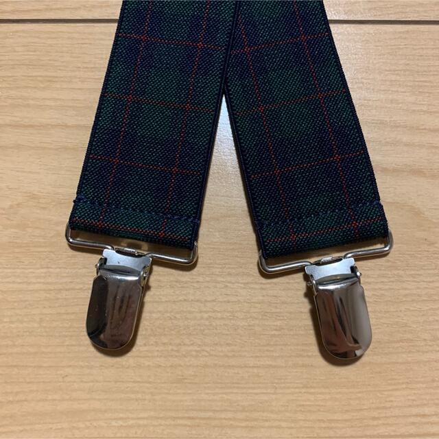 【古着】plaid suspender  メンズのファッション小物(サスペンダー)の商品写真