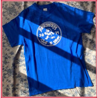 【GILDAN】USED ジョギングライオンTシャツ Mサイズ(Tシャツ/カットソー(半袖/袖なし))