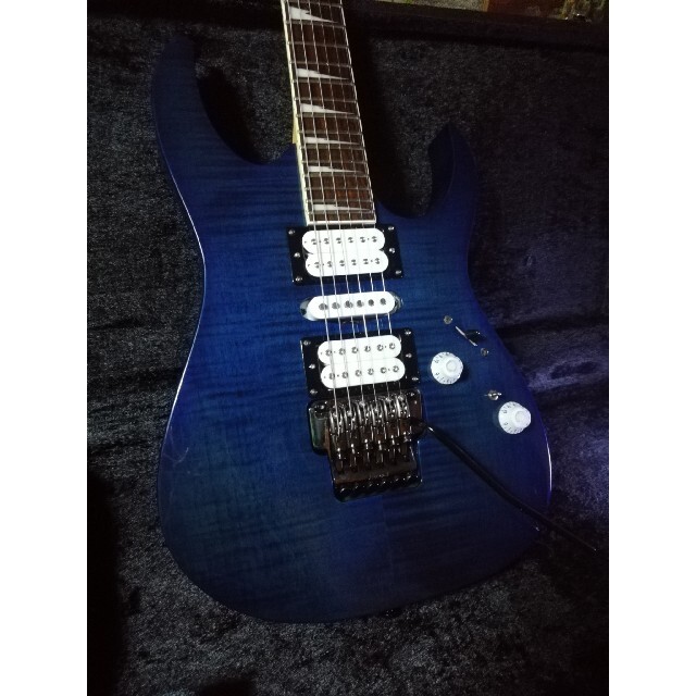 Ibanez RG370DXFM  Blue & White MOD