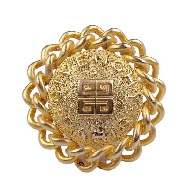 GIVENCHY - ジバンシー ブローチ ロゴ アクセサリー レディース GIVENCHY - ジバンシー ブローチ ロゴ アクセサリー レディース
