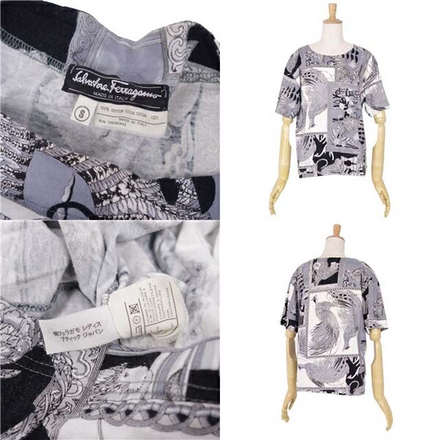 Salvatore Ferragamo☆ カットソー　半袖Tシャツ