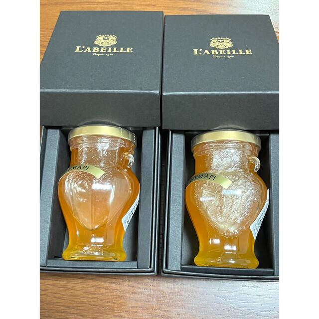 L’ABEILLE ラベイユ ギリシャ産タイム はちみつギフト 2個セット 食品/飲料/酒の食品(その他)の商品写真