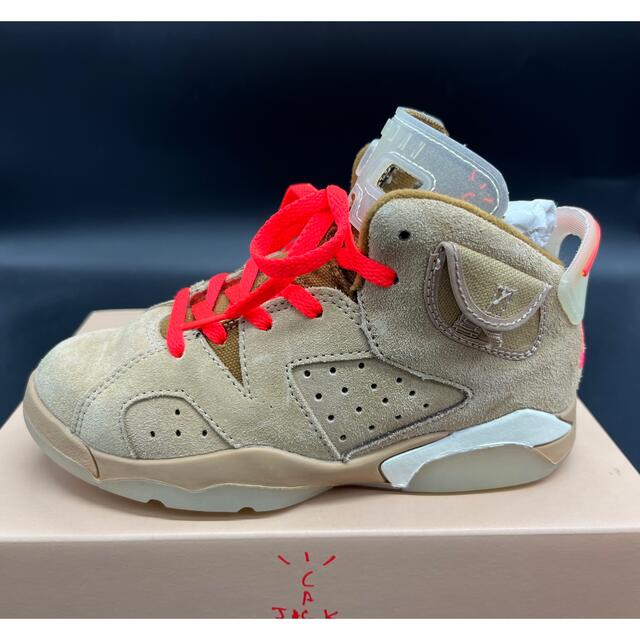 NIKE(ナイキ)のJORDAN 6 トラヴィス Travis ジョーダン6 PS 13c 19cm キッズ/ベビー/マタニティのキッズ靴/シューズ(15cm~)(スニーカー)の商品写真