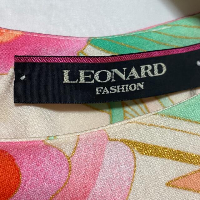 LEONARD(レオナール)の●レオナール LEONARD/ノースリーブワンピース/花柄/カンカン● レディースのワンピース(ロングワンピース/マキシワンピース)の商品写真