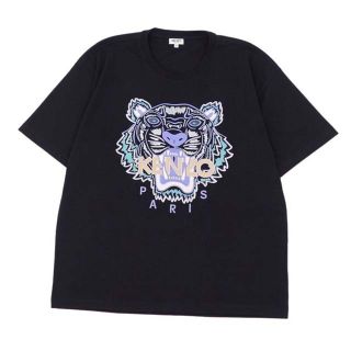 ケンゾー(KENZO)のケンゾー Tシャツ カットソー ロゴ タイガー刺繍 コットン トップス メンズ(Tシャツ/カットソー(七分/長袖))