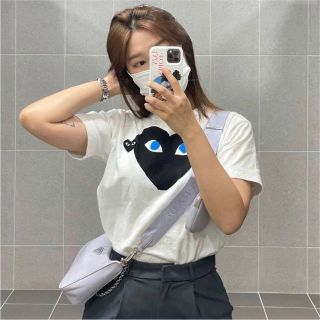 コムデギャルソン(COMME des GARCONS)の【新品タグ付き】プレイコムデギャルソン Tシャツ(Tシャツ(半袖/袖なし))