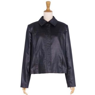 ジバンシィ(GIVENCHY)のジバンシー ジャケット ポリエステル 無地 アウター レディース 40(M相当)(ブルゾン)