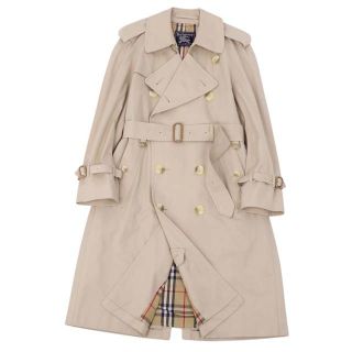 バーバリー(BURBERRY)のバーバリー コート 英国製 トレンチコート 裏チェック アウター メンズ M相当(ステンカラーコート)