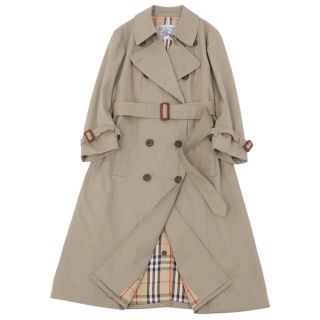 バーバリー(BURBERRY)のバーバリー コート トレンチコート 綿100％ 裏チェック アウター レディース(ステンカラーコート)