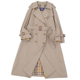 バーバリー(BURBERRY)のバーバリー コート 英国製 トレンチコート 裏チェック アウター レディース(ブルゾン)