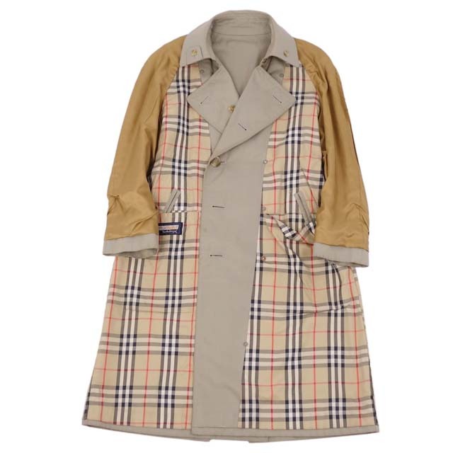 BURBERRY(バーバリー)のバーバリー コート トレンチコート メンズ コットン アウター 古着 メンズのジャケット/アウター(ステンカラーコート)の商品写真