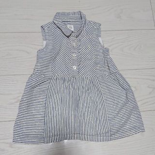 ベビーギャップ(babyGAP)のbabyGAP◆ボーダーラメワンピース(ワンピース)