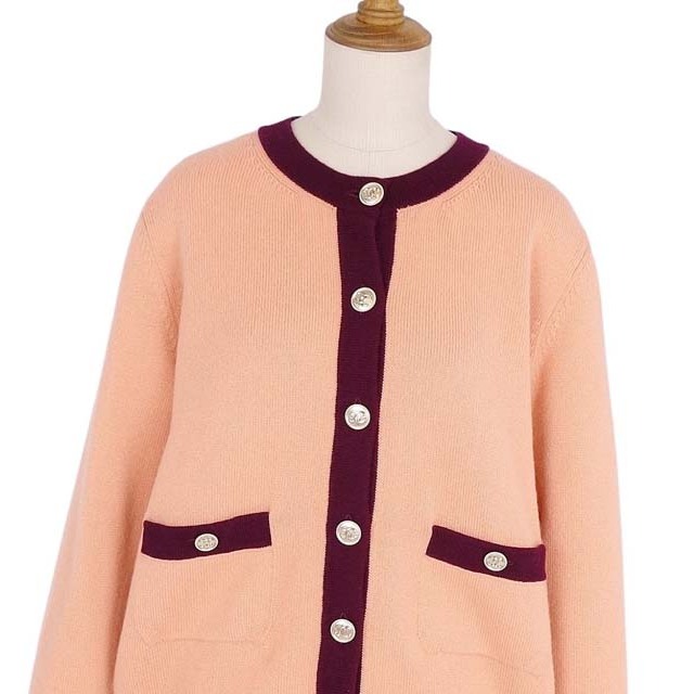 CHANEL - シャネル 20A カーディガン ココマークボタン カシミヤ