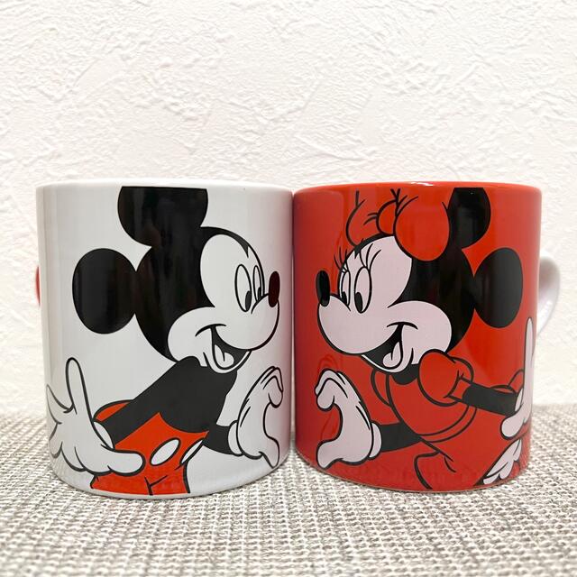 Disney(ディズニー)の《お値下げ》ミッキー &ミニー　ペアマグカップ インテリア/住まい/日用品のキッチン/食器(食器)の商品写真