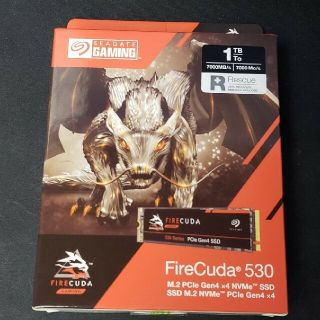 M.2 FireCuda 530 1TB Pcie Gen4 7300MB/s(PCパーツ)