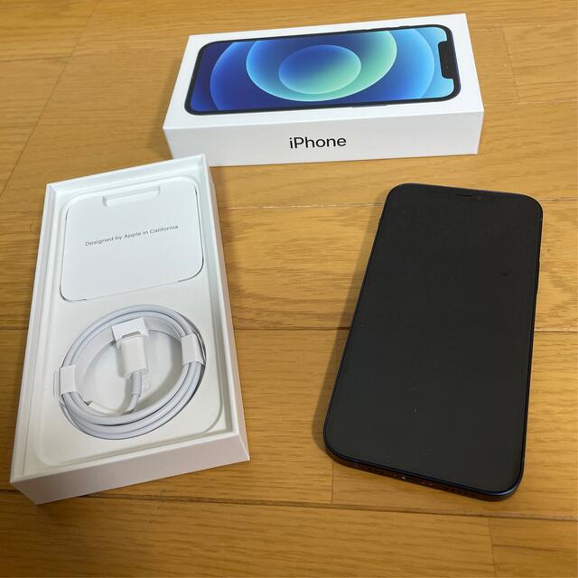 iPhone12 64GB simフリー　ブルー