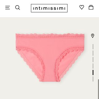 intimissimi インティミッシミ  コットン&レース ショーツ(ショーツ)