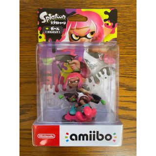 ニンテンドースイッチ(Nintendo Switch)のamiibo ガール【ネオンピンク】 (スプラトゥーンシリーズ)(ゲームキャラクター)