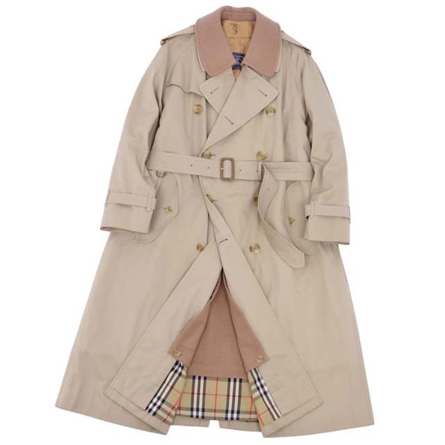 品質が完璧 BURBERRY トレンチコート ライナー付 裏チェック 一枚袖