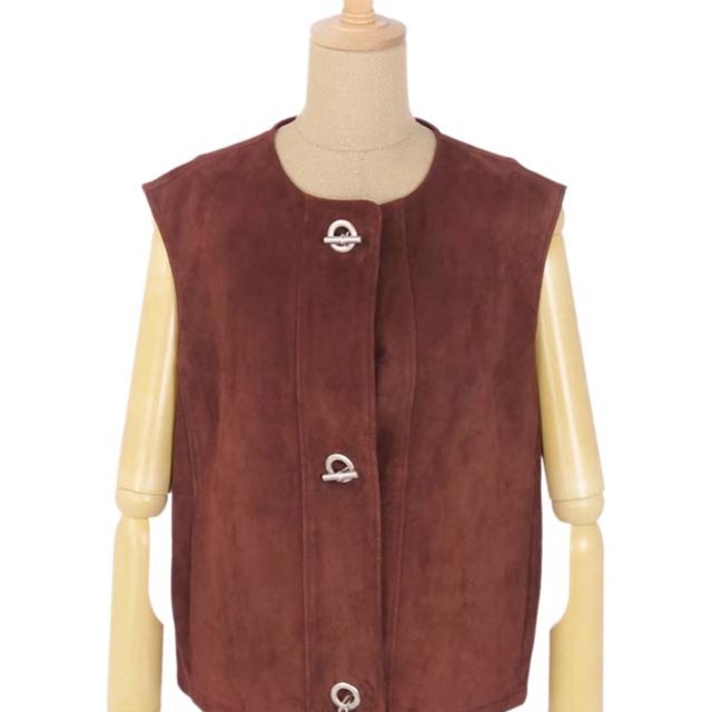 エルメス ベスト ジレ マルジェラ期 2001SS シェーヌダンクル レディース エルメス ベスト ジレ マルジェラ期 2001SS シェーヌダンクル レディース