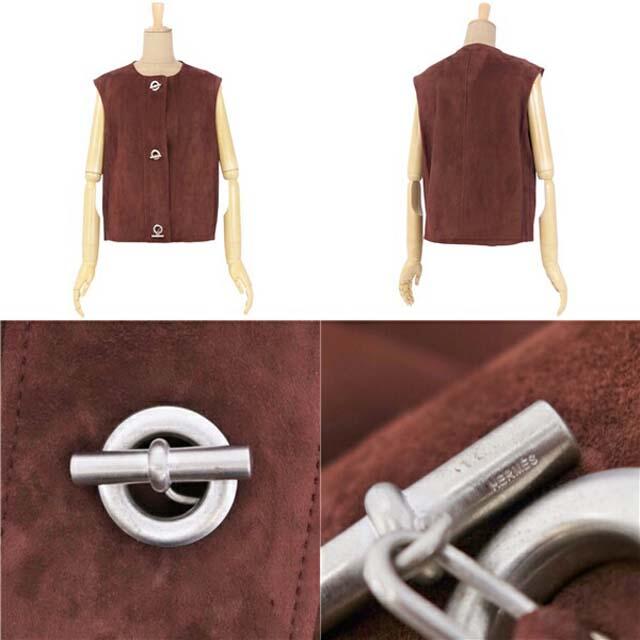 エルメス ベスト ジレ マルジェラ期 2001SS シェーヌダンクル レディース エルメス ベスト ジレ マルジェラ期 2001SS シェーヌダンクル レディース