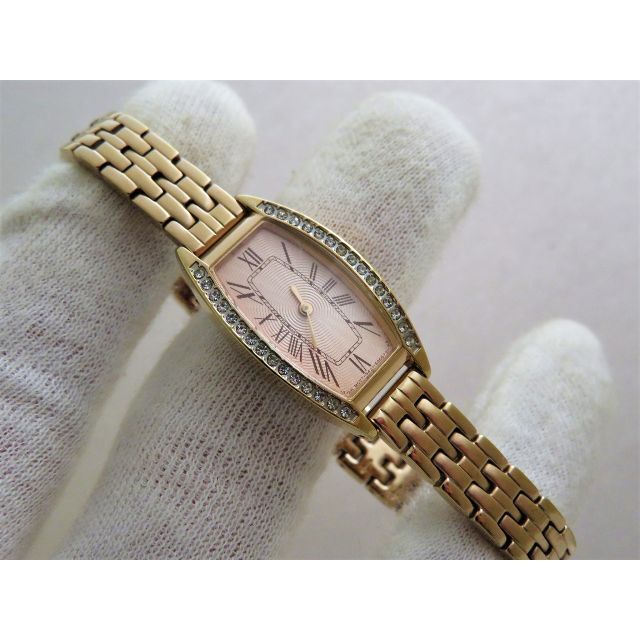 Plus Vendome(プラスヴァンドーム)のPlus Vendome 腕時計 ゴールド キラキラベゼル ローマン レディースのファッション小物(腕時計)の商品写真